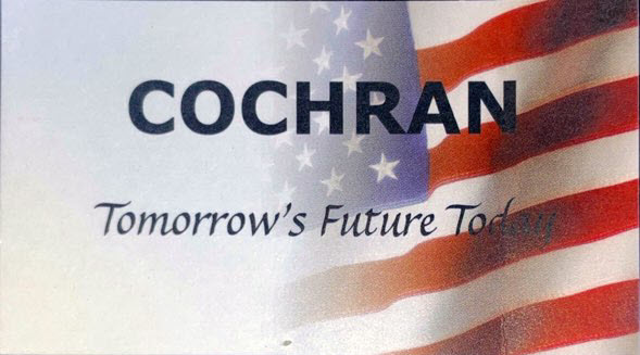 Cochran – Tomorrow's Future Today